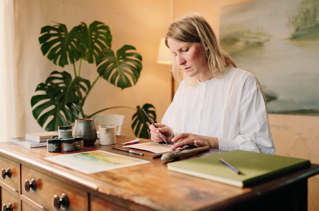 Why I have been able to slow down with painting