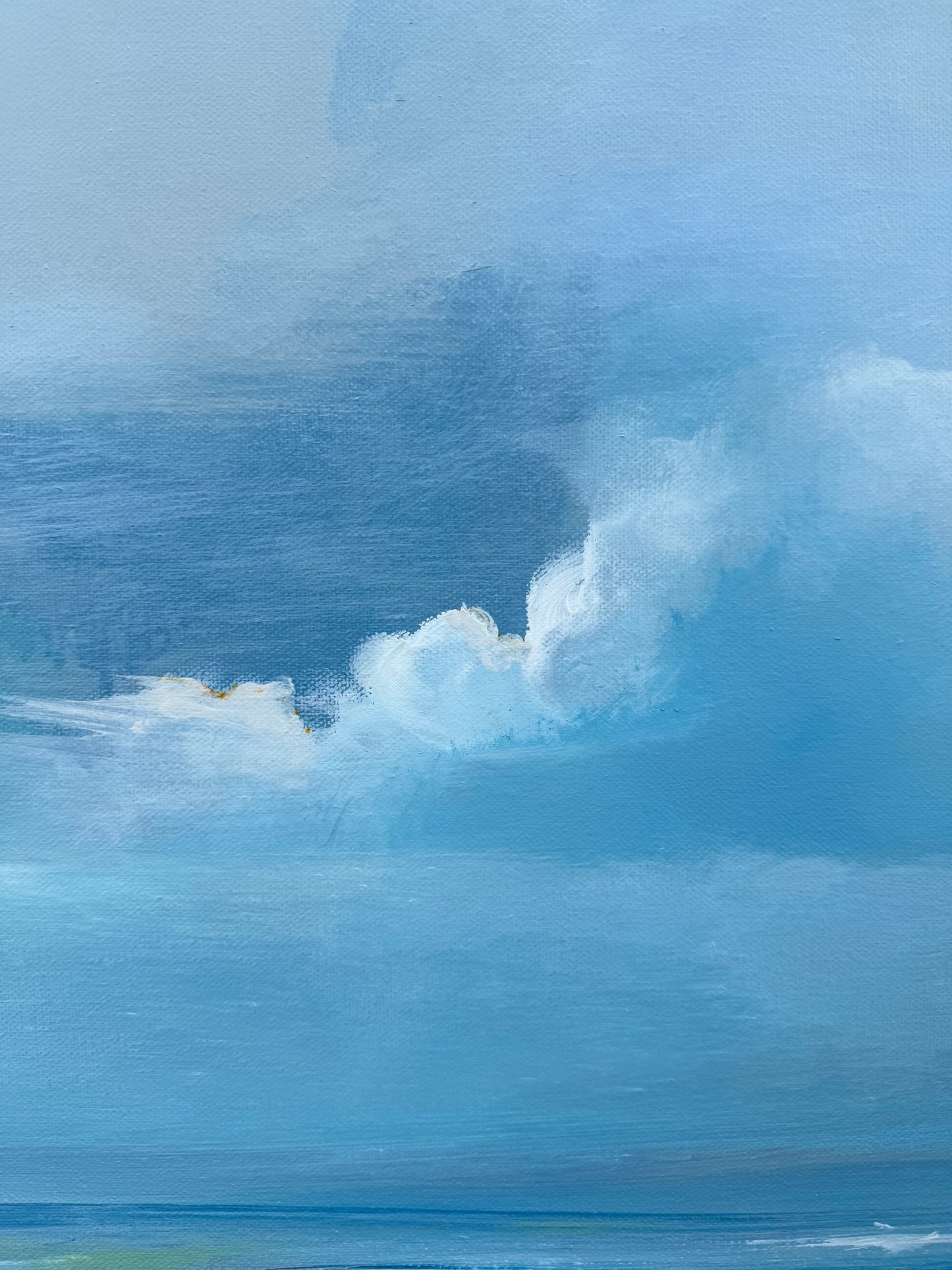 "Clearing Skies Over the Water - Original