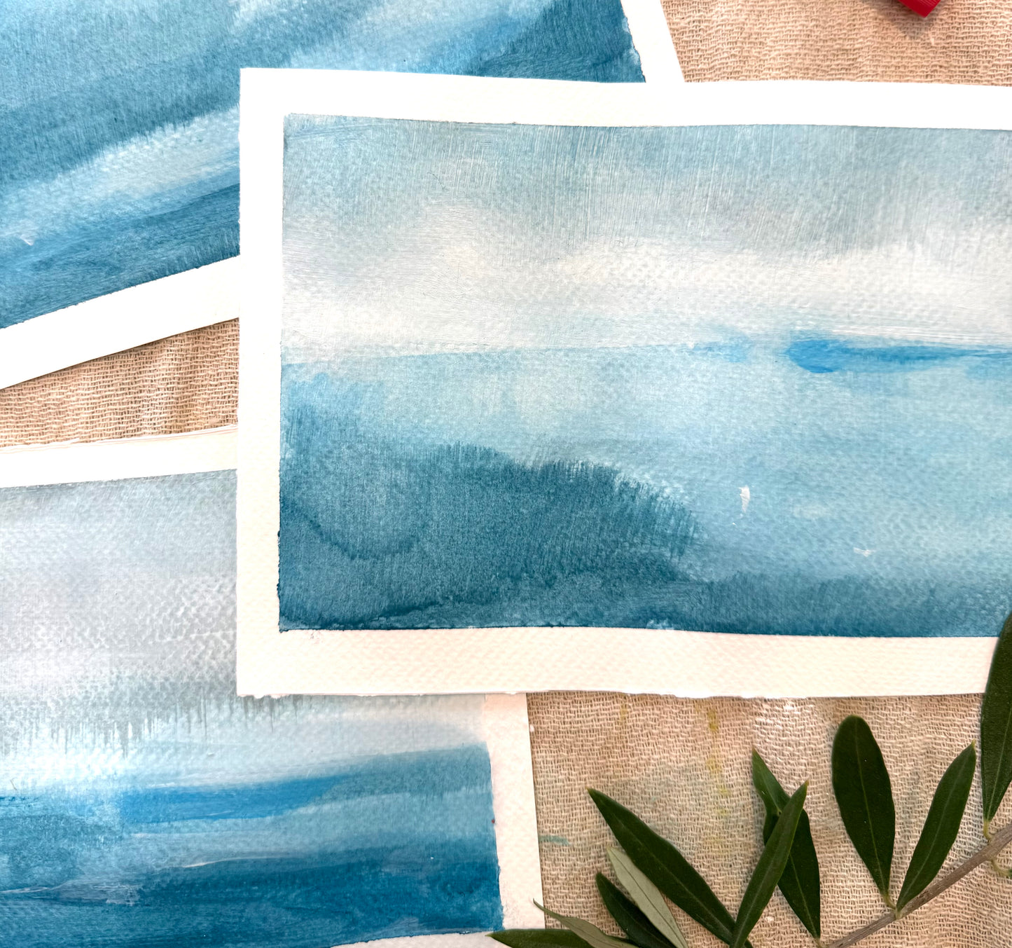 Simple Abstract Seascapes - Online Tutorial