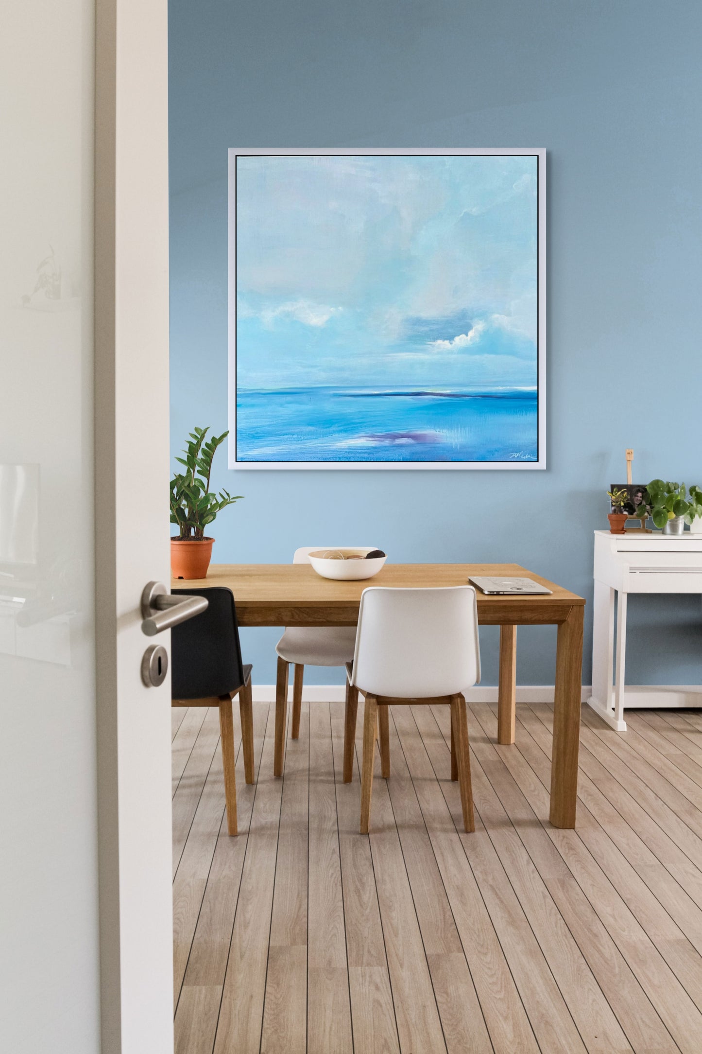 "Clearing Skies Over the Water - Original